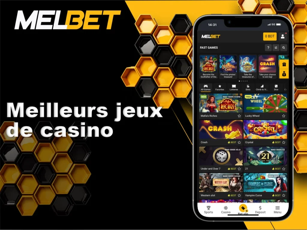 Meilleurs jeux de casino