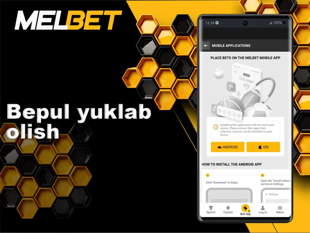 Melbet ilovasini yuklab olish bepul