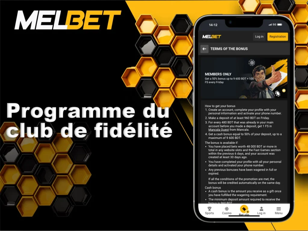 Programme du club de fidélité