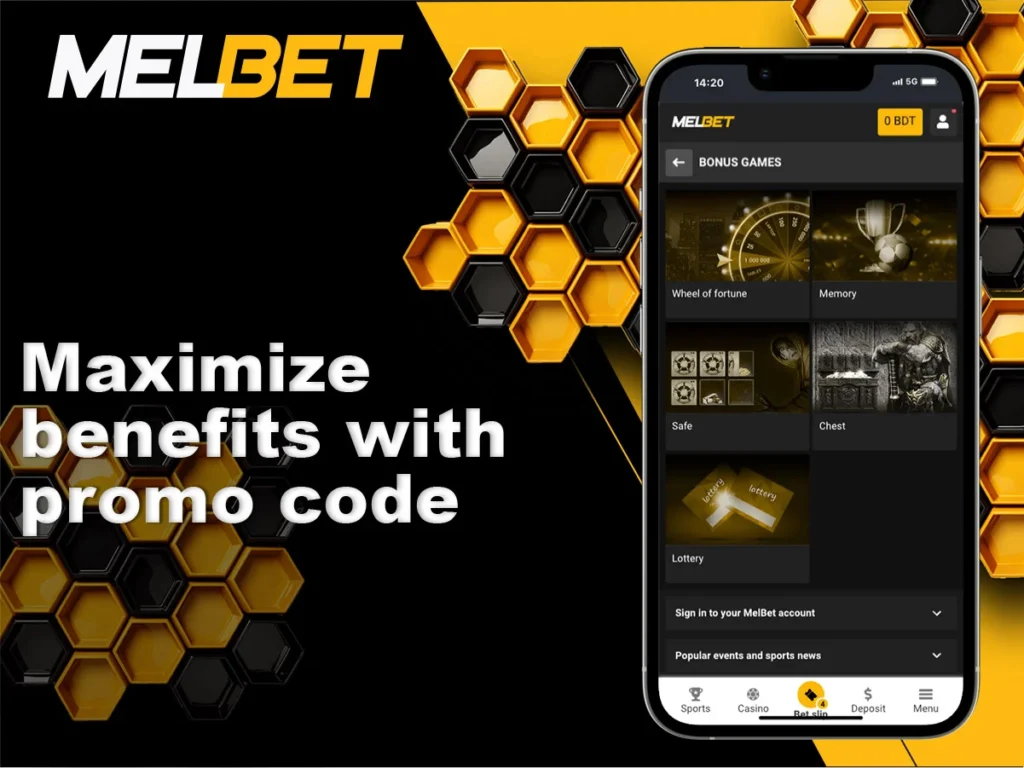 Use of promocodes in order to increase potential winnings