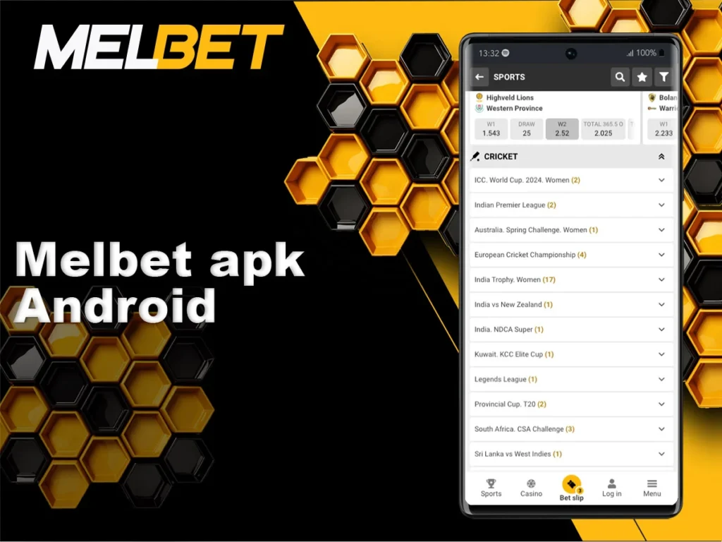 Melbet apk Android ilovalari