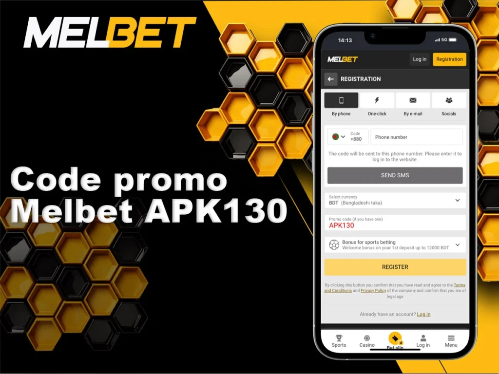 Code promo Melbet APK130