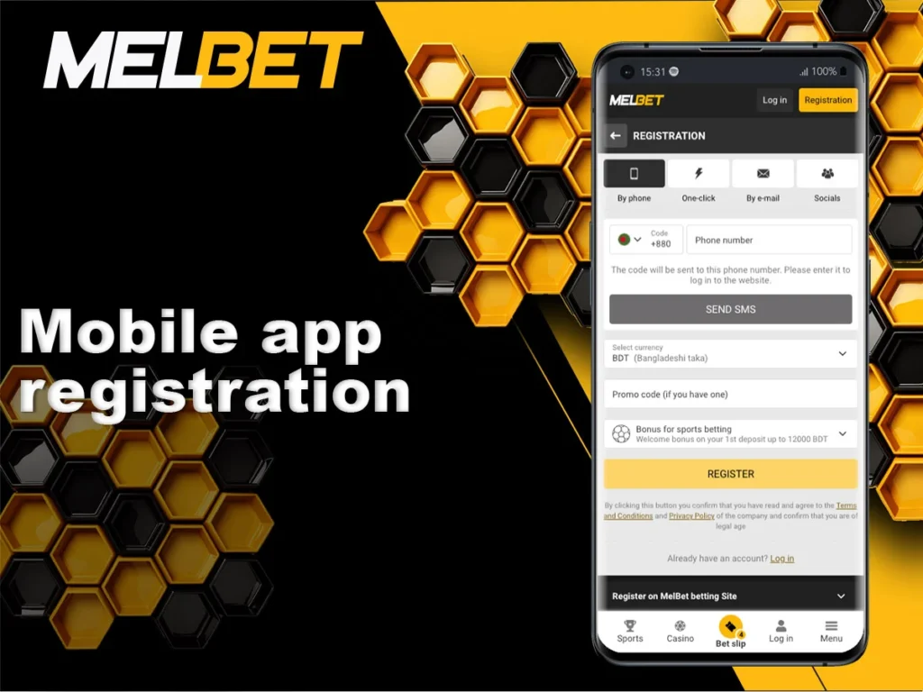 Create a new account from the Mobile app
