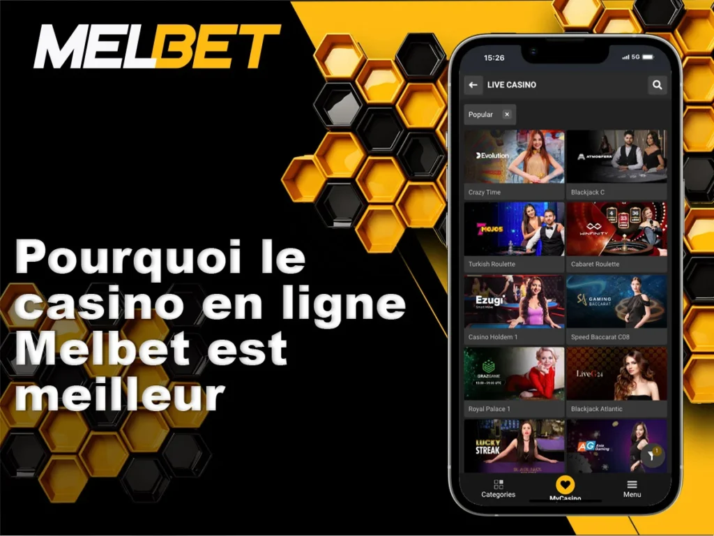 Raisons qui font du casino Melbet le meilleur choix